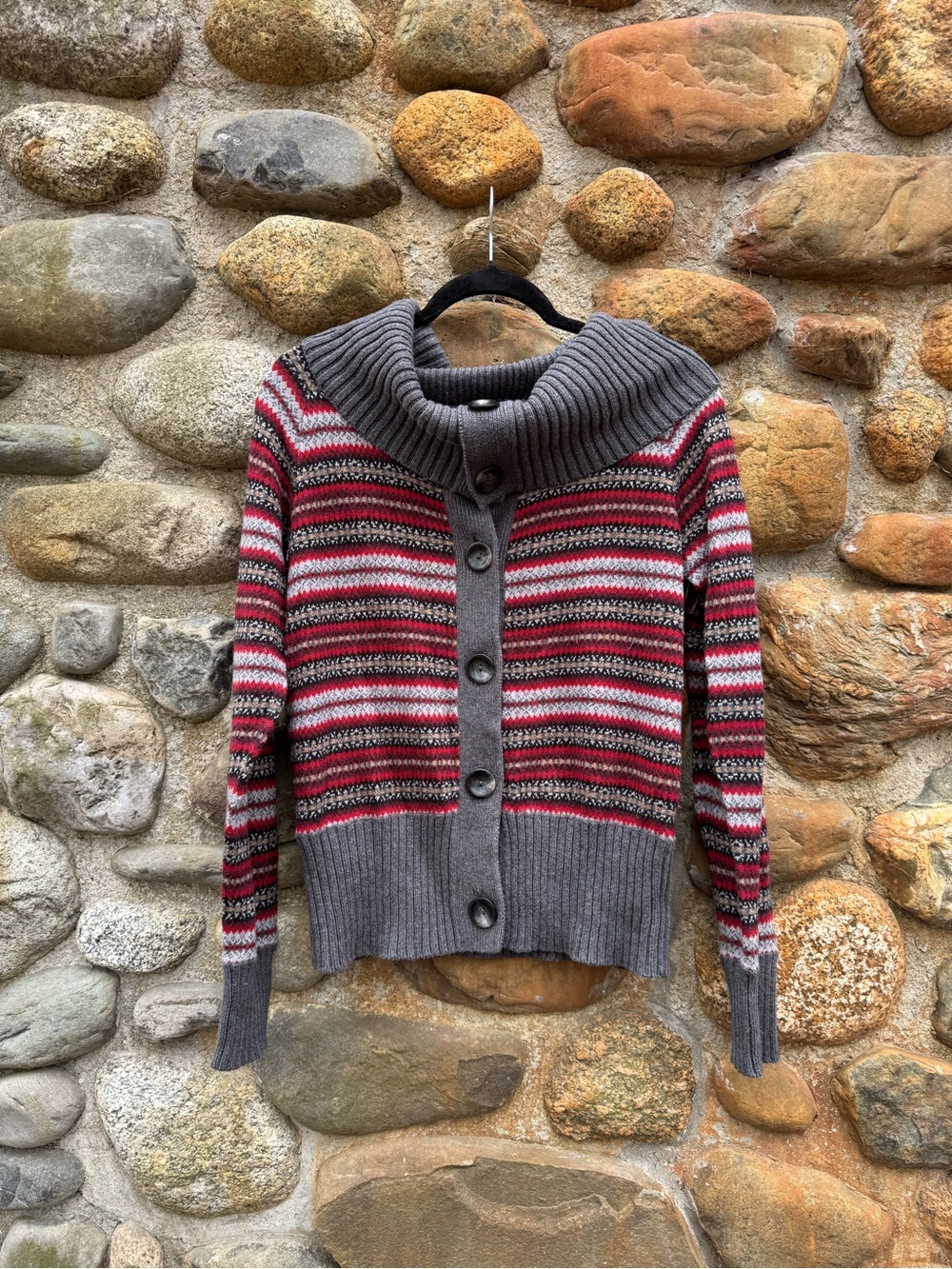 Eddie Bauer Shawl-Collar Sweater